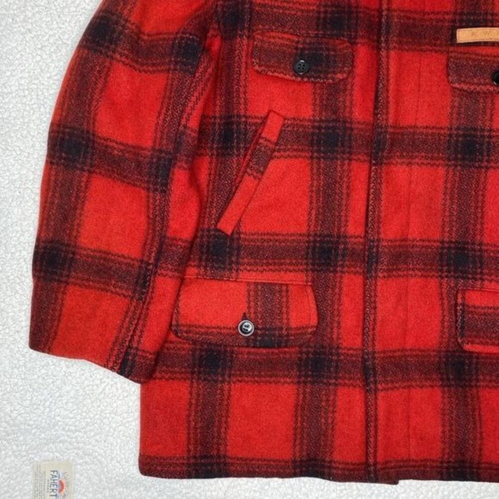 1960s Windwood Outdoor Clothing Mackinaw Jacket: Size Large - Picture 6 of 12